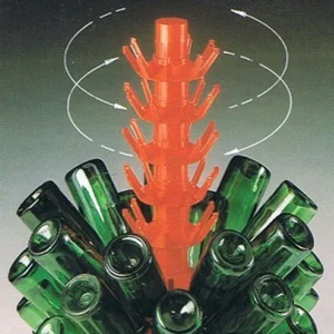 Égouttoir 90 bouteilles rotatif