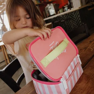 Sac Repas Pink Stripes