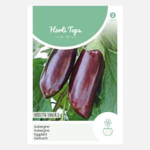 Aubergine Longue Violette - contenu: 2 grammes