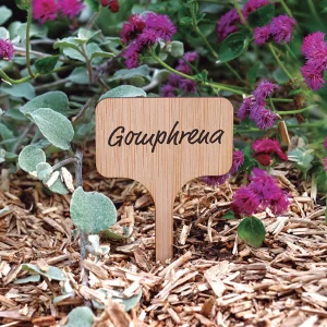 Etiquette à planter en bambou