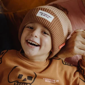 Bonnet Color Block Coffee