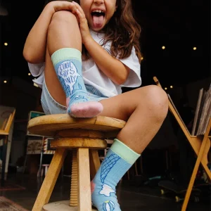 Chaussettes Blue Cream